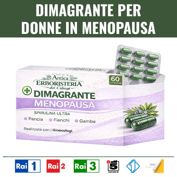 Integratore di spirulina per donne in menopausa, supporto naturale.