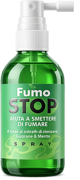 Spray naturale FumoStop per aiutare a smettere di fumare.