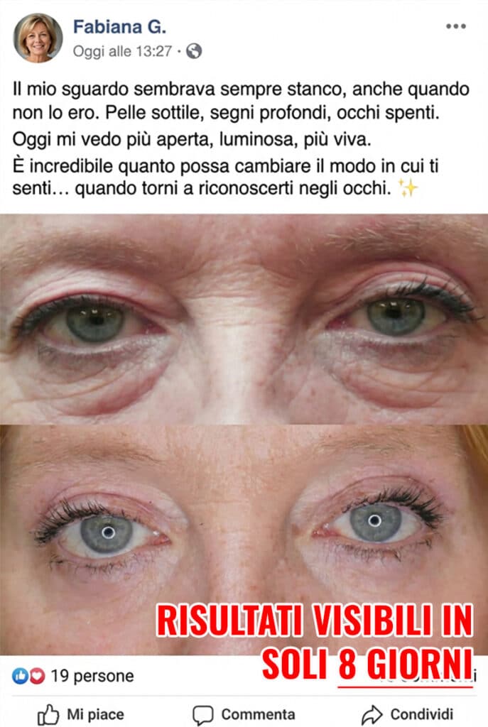 Risultati visibili in 8 giorni con trattamento skinlifter per la pelle.