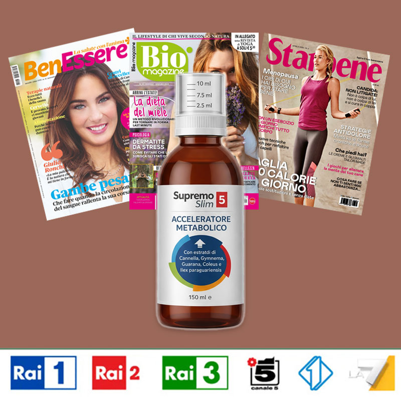 Integratore Supremo Slim per accelerare il metabolismo con estratti naturali.