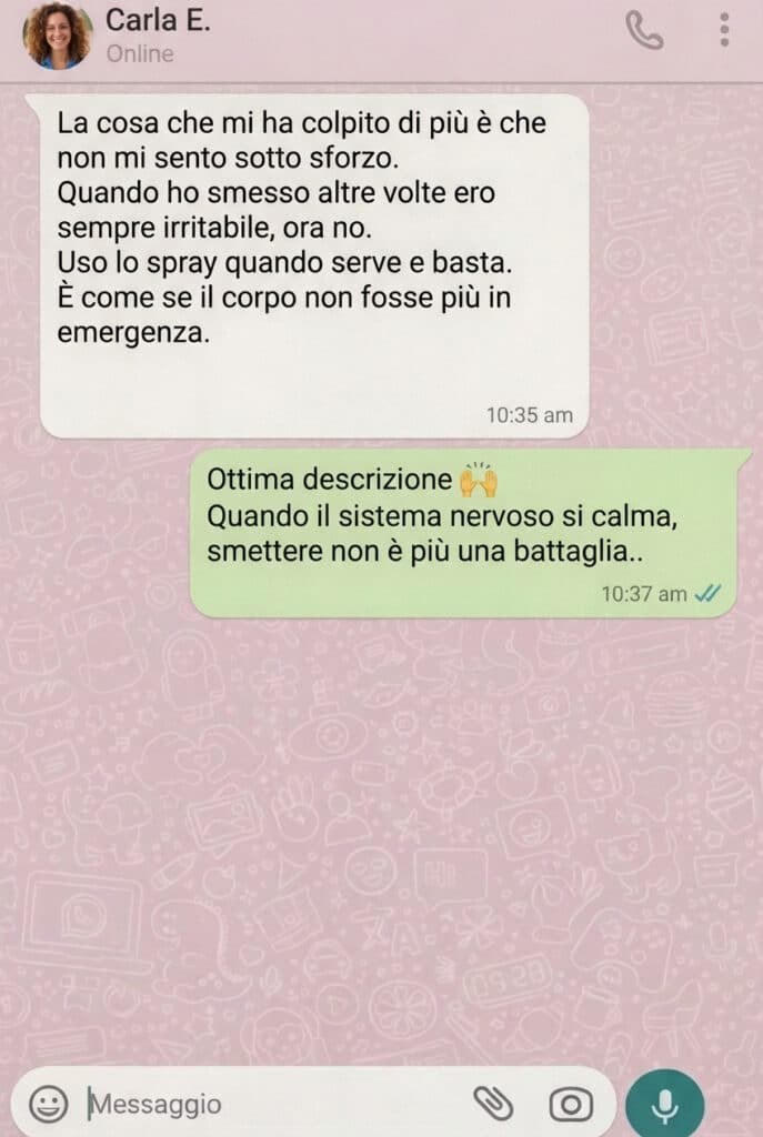 Spray calmante per il sistema nervoso, soluzione naturale.