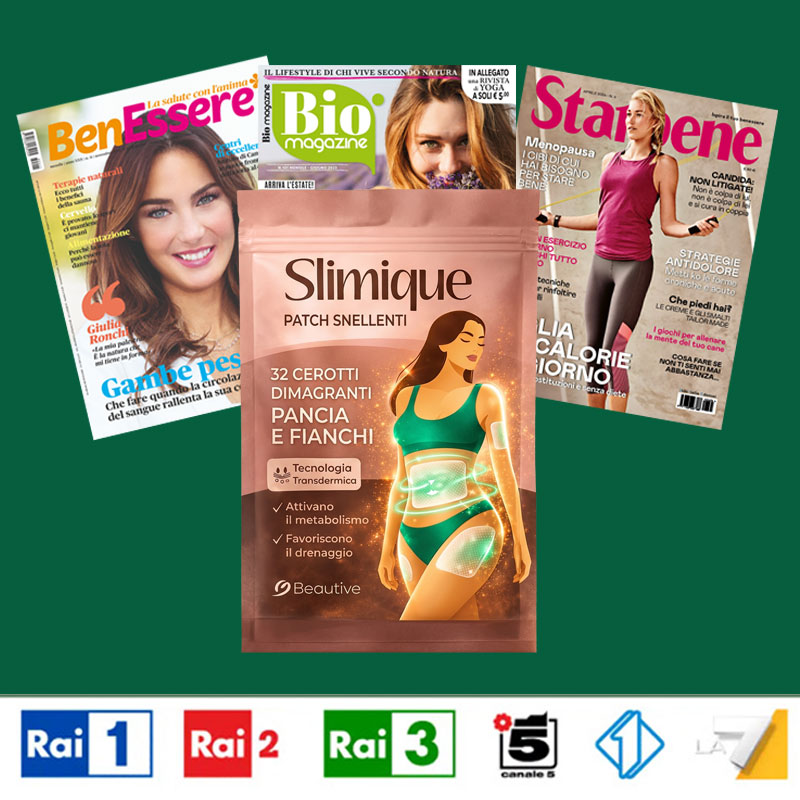 Integratore Slimique per perdita peso e snellimento addome e fianchi.