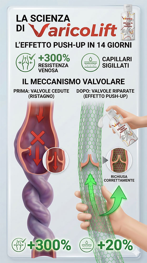 Trattamento push-up per la pelle con Herbgardenry Varicolift.