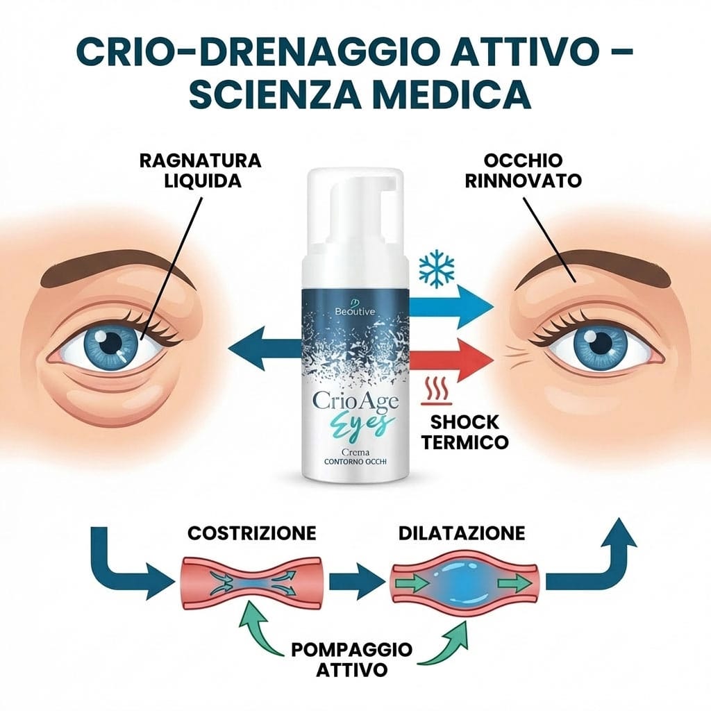 Crema occhi Crio Age Eyes per occhi più giovani e rinfrescati.