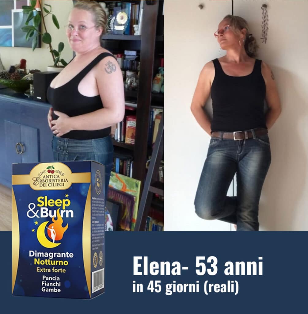 Integratore naturale Sleep & Burn per perdita di peso e miglioramento del sonno.