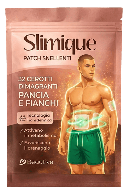 Patch snellenti Slimique per pancia e fianchi, tecnologia transdermica.
