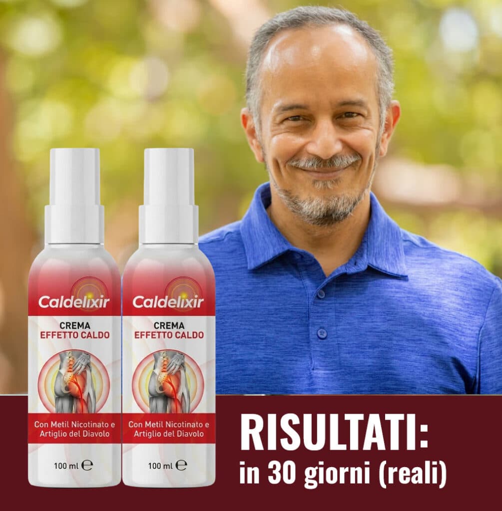 Caldelixir crema effetto caldo con metil nicotinato e artiglio del diavolo.