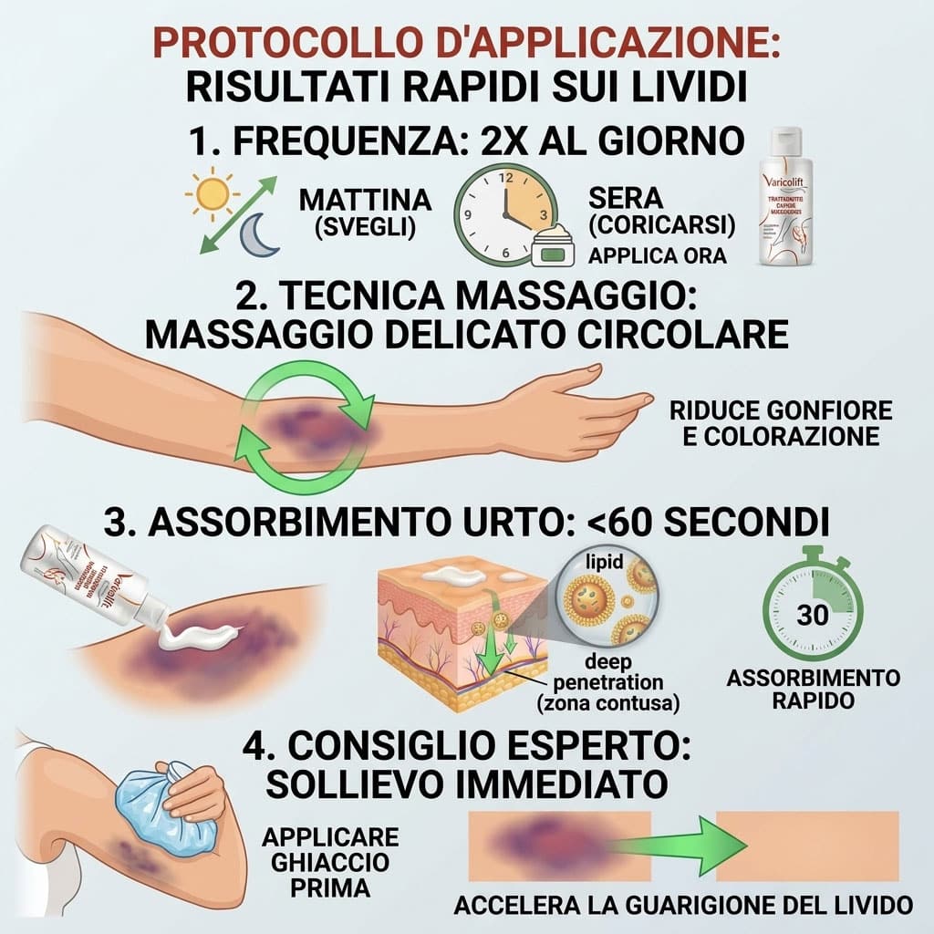 Trattamento efficace per lividi con Varicolift 2x49.